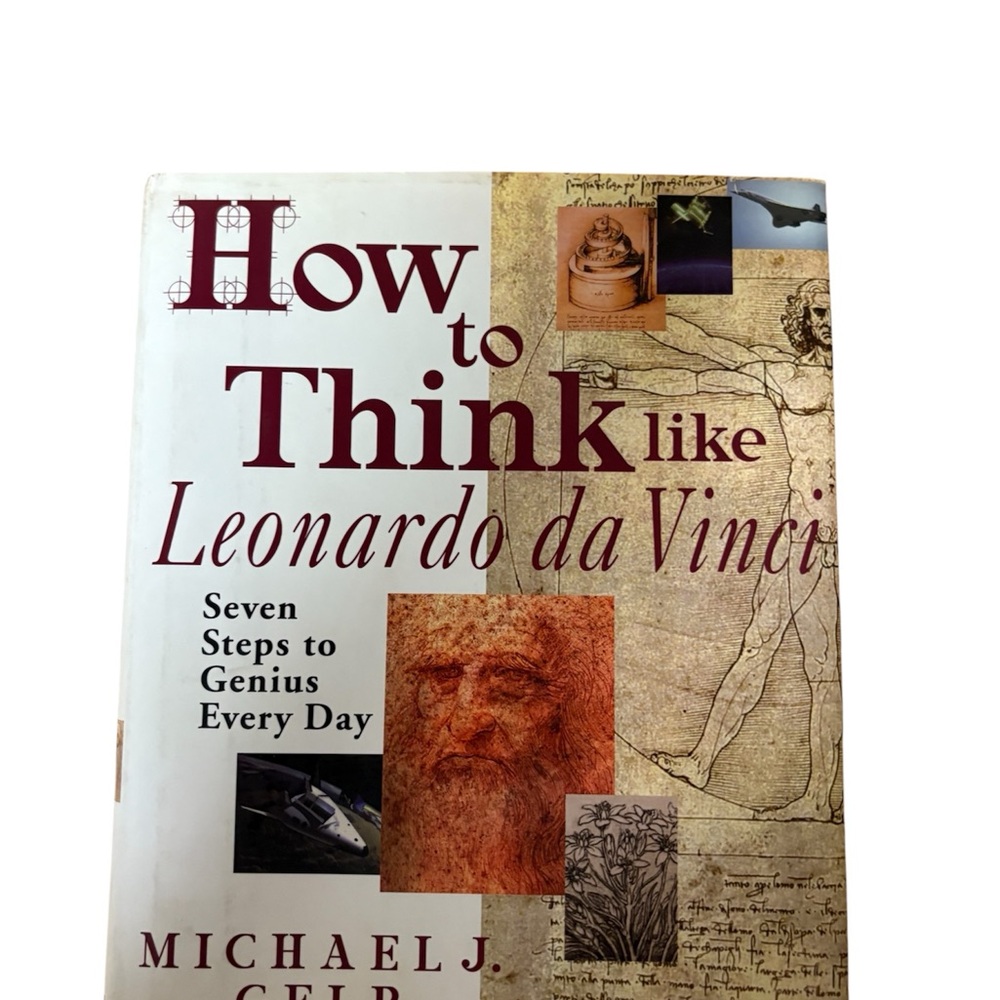 How to Think Like Leonardo da Vinci Book